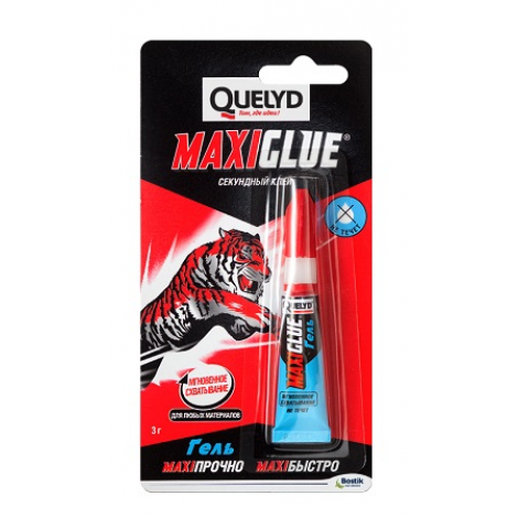 Quelyd MAXIGLUE секундный клей-гель Quelyd MAXIGLUE секундный клей-гель